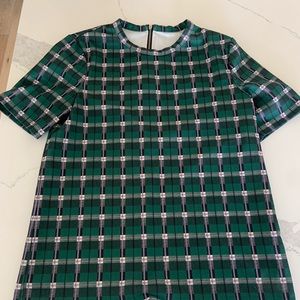 Anthropologie women’s shirt sleeve blouse